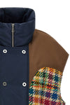 the marbell kate vest features a panel construction that skilfully blends cont