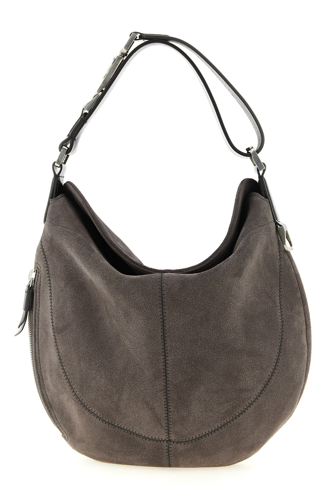 LEMAIRE OS quiver clip suede shoulder bag hobo model