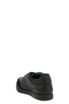 sneakers in smooth calf leather and tone-on-tone suede