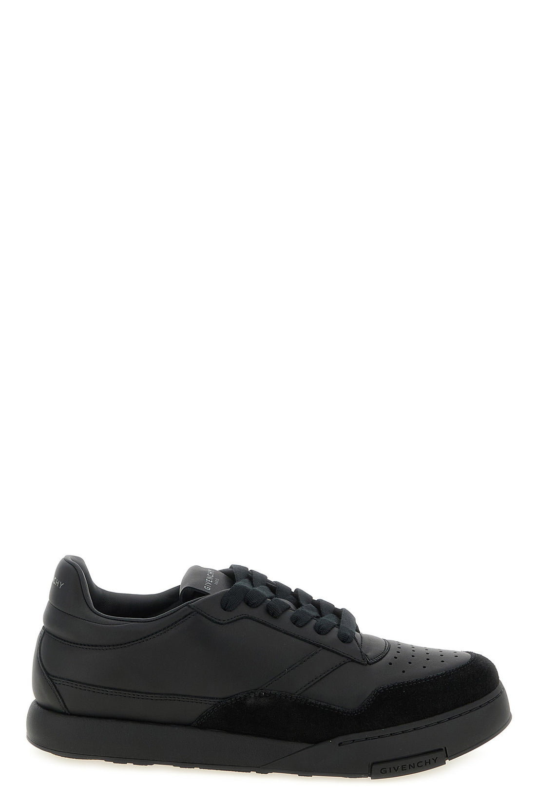 GIVENCHY 40 sneakers in smooth calf leather and tone-on-tone suede