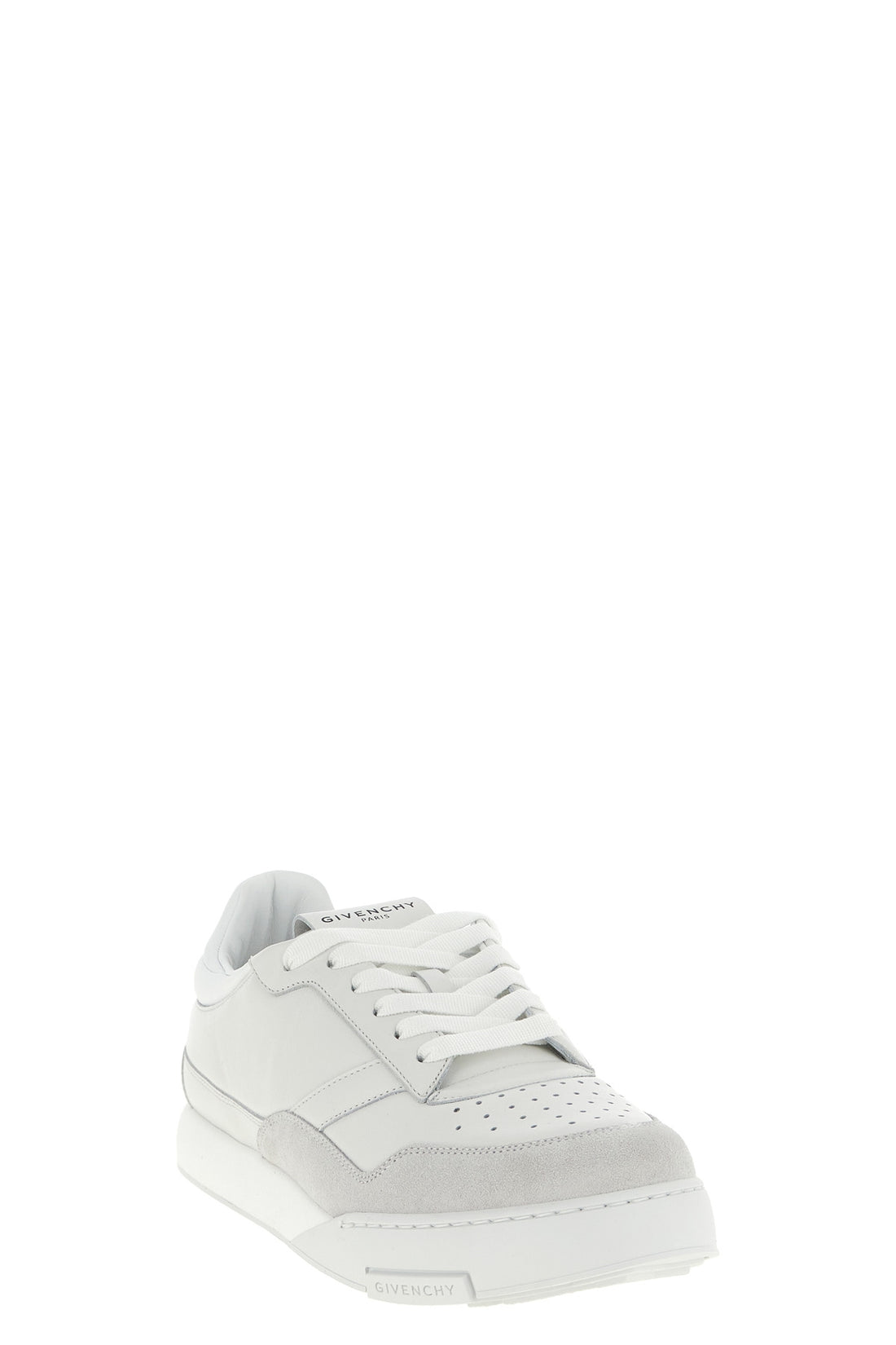 GIVENCHY 40 sneakers in smooth calf leather and tone-on-tone suede