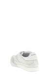sneakers in smooth calf leather and tone-on-tone suede