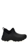 low rubber bogs ankle boots