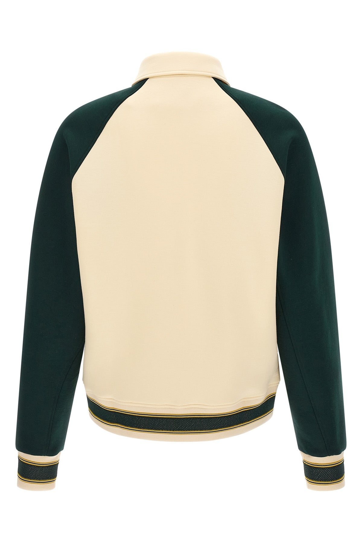 the lacoste varsity badge jacket