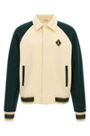 the lacoste varsity badge jacket