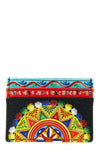 card holder in stretch mat