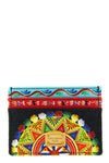 card holder in stretch mat