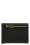 french flap wallet in dauphine leather