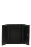french flap wallet in dauphine leather