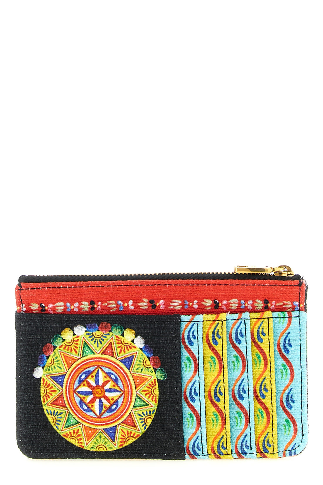 DOLCE &amp; GABBANA OS card holder in stretch mat