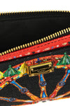 card holder in stretch mat