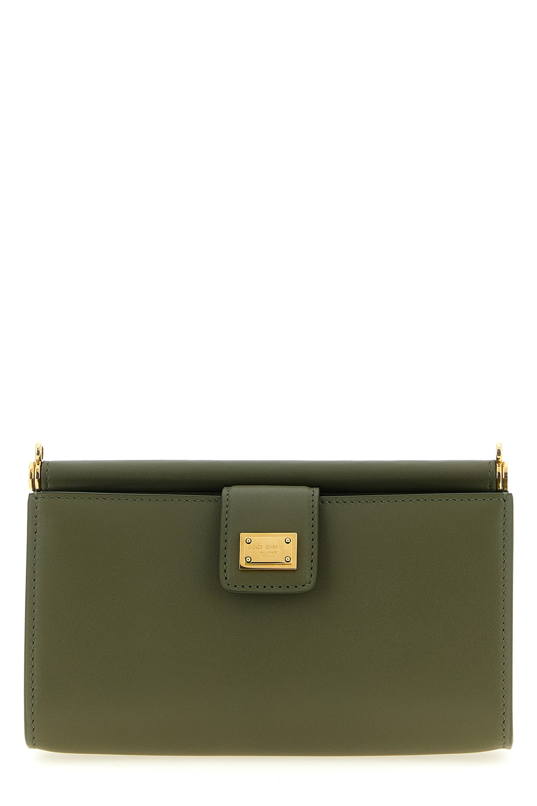 DOLCE &amp; GABBANA OS my sicily plongé calf leather smartphone holder