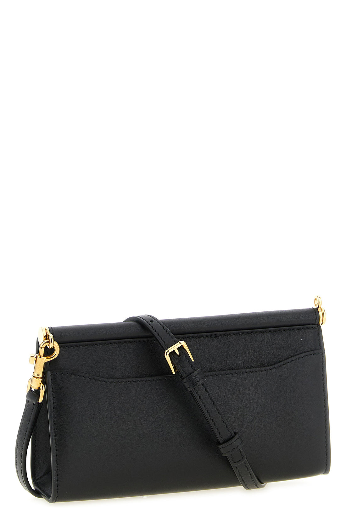 DOLCE &amp; GABBANA OS my sicily smartphone holder in plongé calf leather