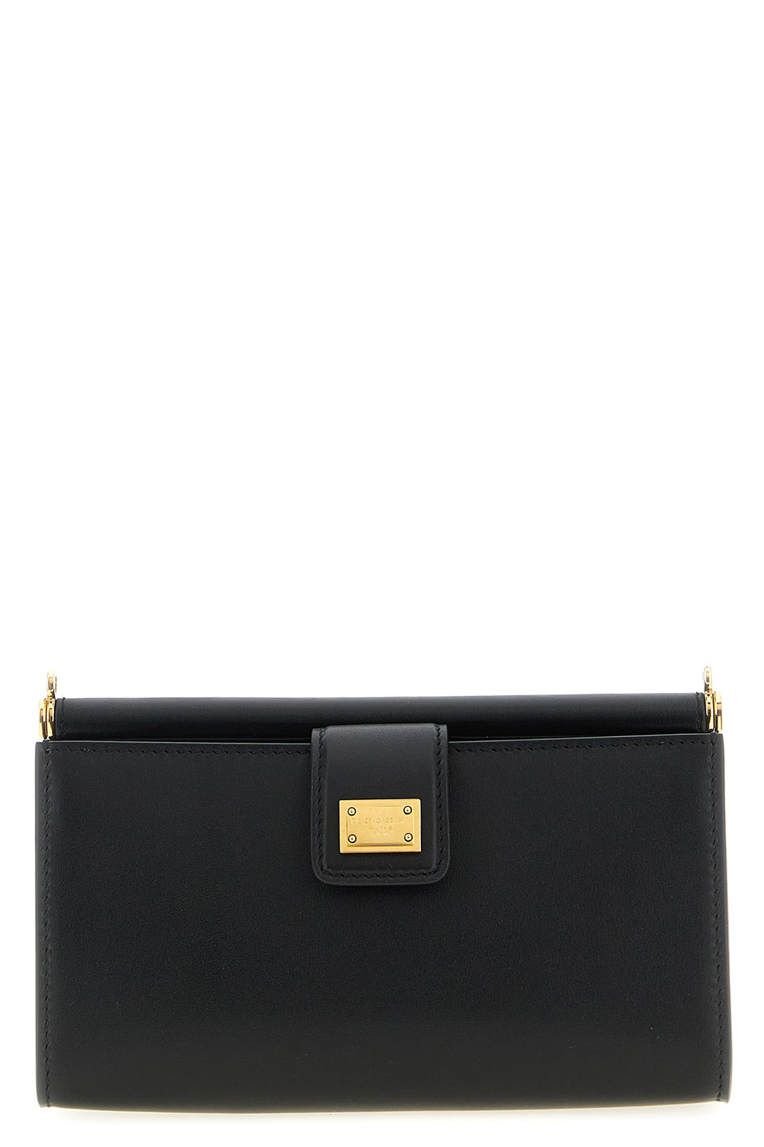 DOLCE &amp; GABBANA OS my sicily smartphone holder in plongé calf leather