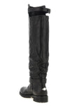 jimmy choo biker kb boots redefine the codes of utilitarian clothing through a