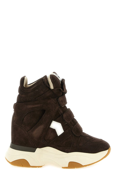 the isabel marant balskee sneaker redefines the volumes of sports footwear throu