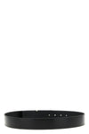 smooth calf leather belt