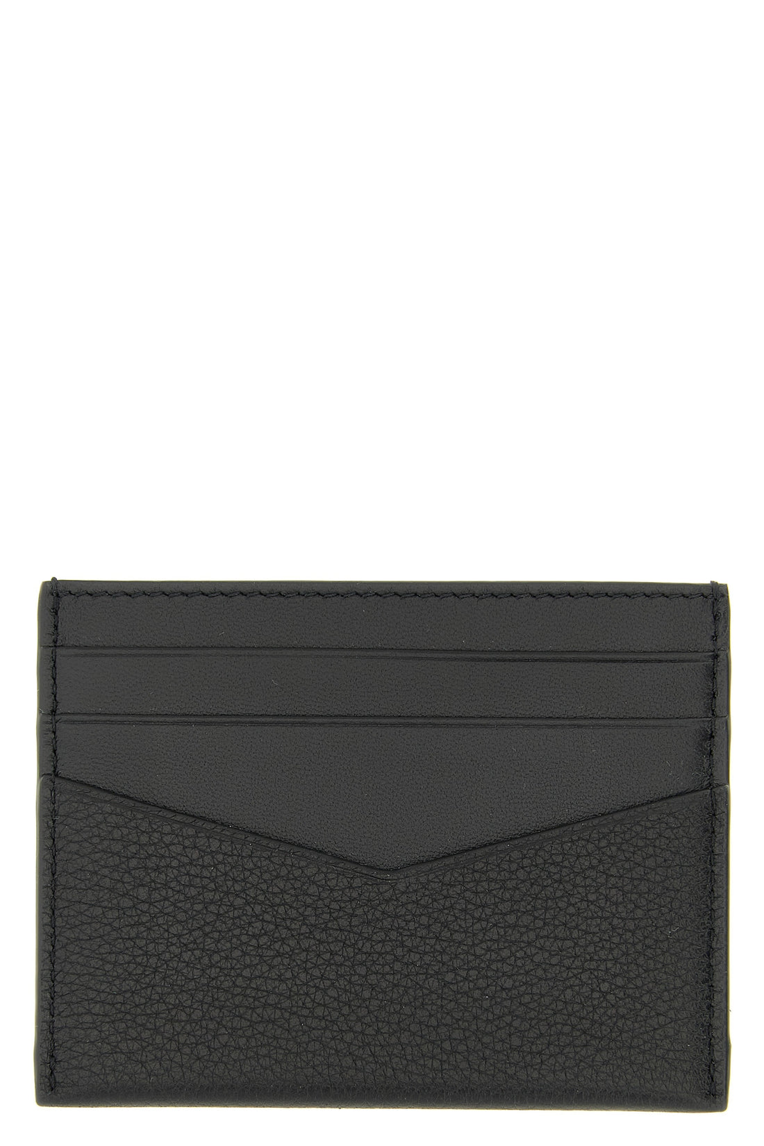 GIVENCHY OS hammered leather card holder