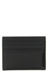 padded calf leather card holder