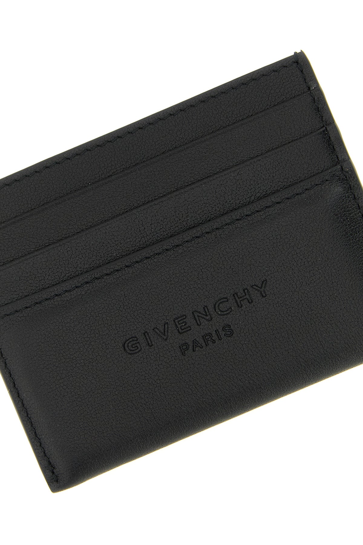 padded calf leather card holder