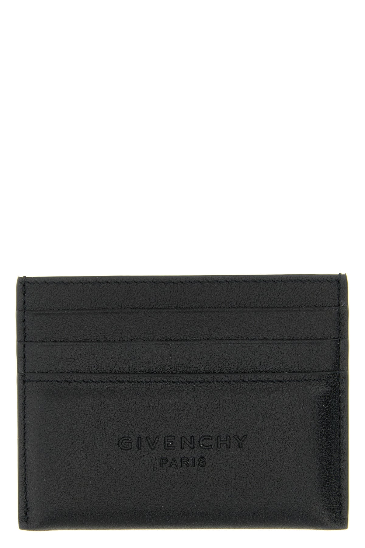 padded calf leather card holder