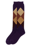 the long ballantyne diamond socks redefine the daily accessory through meticul