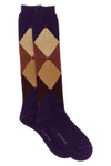 the long ballantyne diamond socks redefine the daily accessory through meticul
