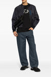nylon marine bomber jacket