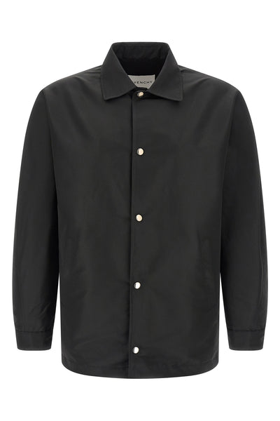 coach water-repellent polyfaille jacket