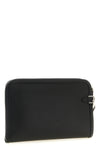 atene clutch bag in plongé calf leather