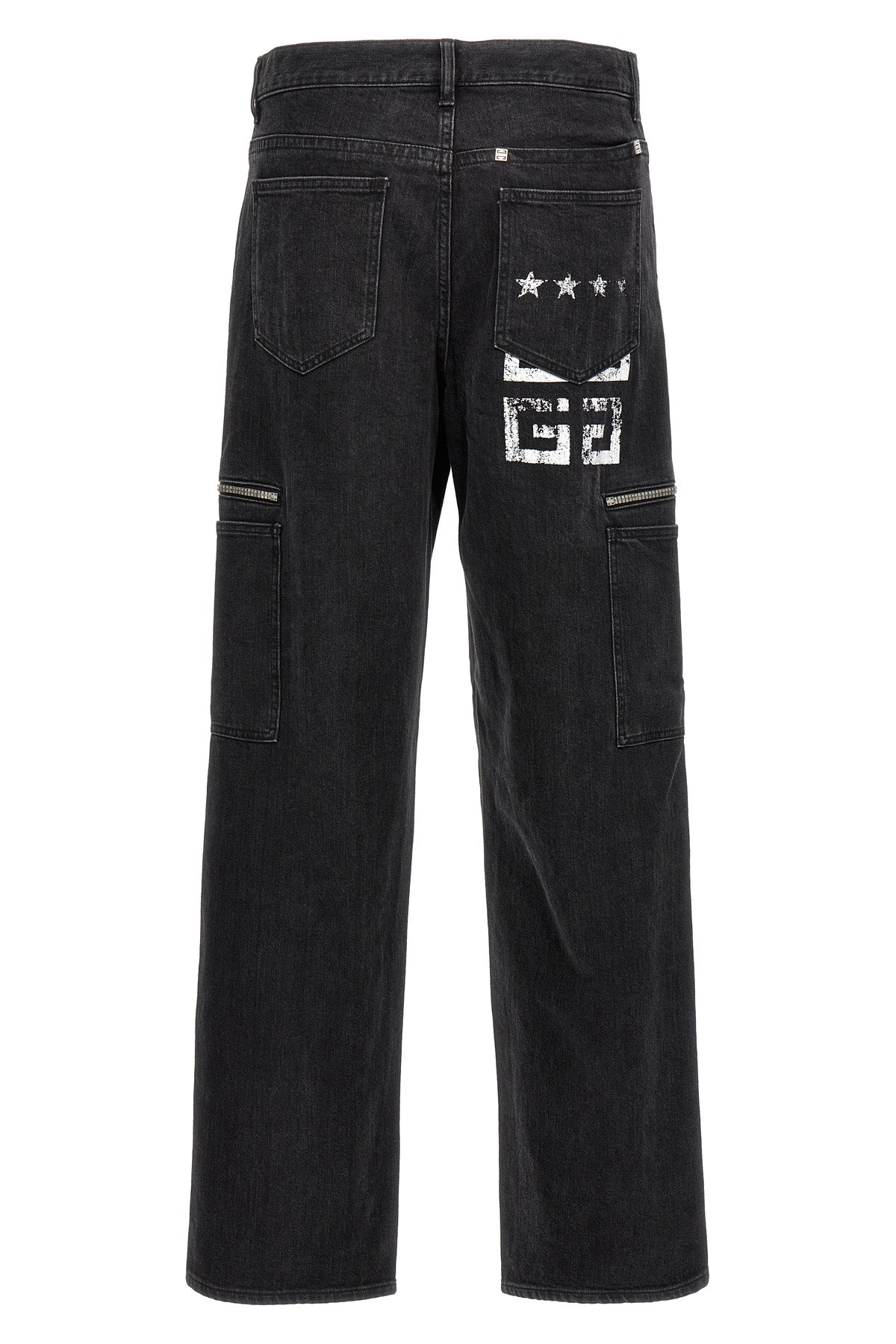 cargo denim jeans