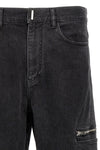 cargo denim jeans