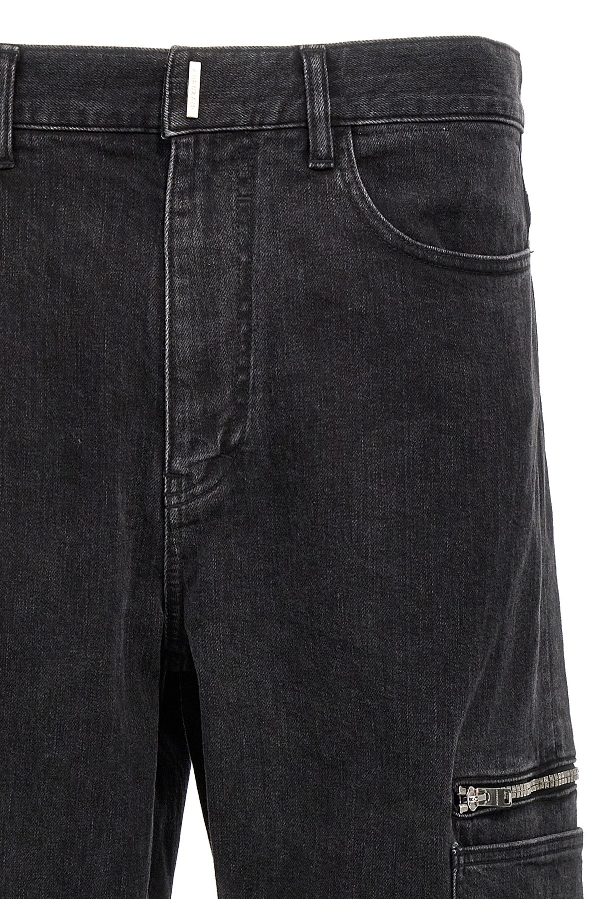 cargo denim jeans