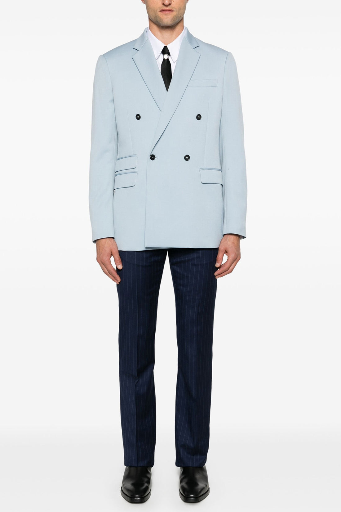 GIVENCHY 50 pinstripe wool pants
