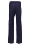 pinstripe wool pants