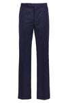 pinstripe wool pants