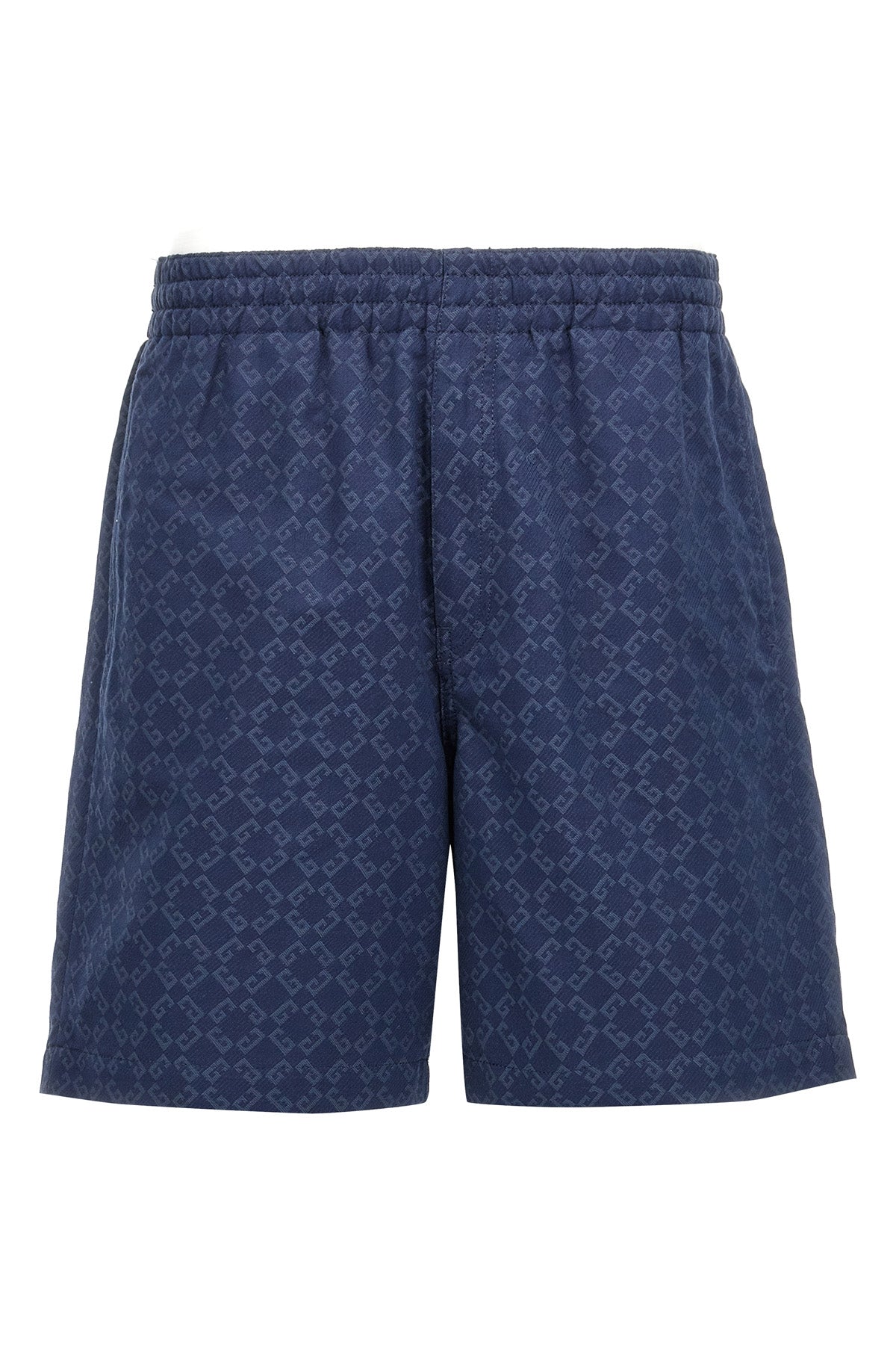 monogram jacquard bermuda shorts