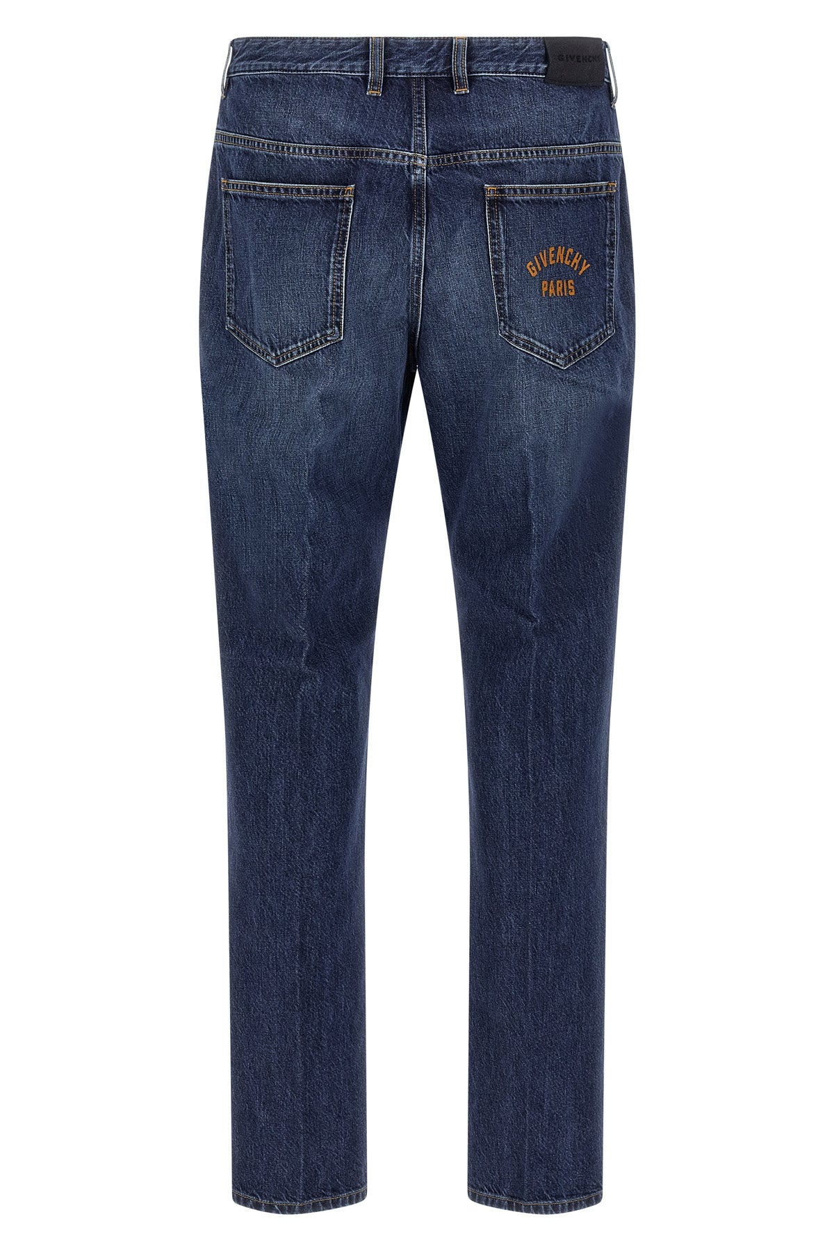 straight cotton denim jeans