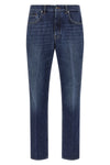 straight cotton denim jeans