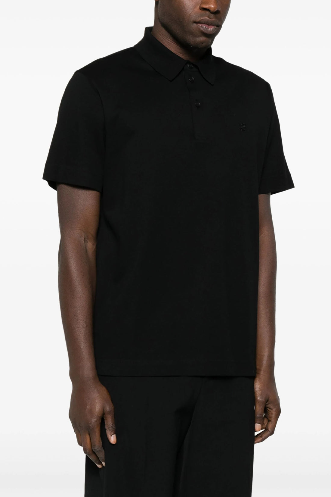 GIVENCHY L piqué cotton polo shirt