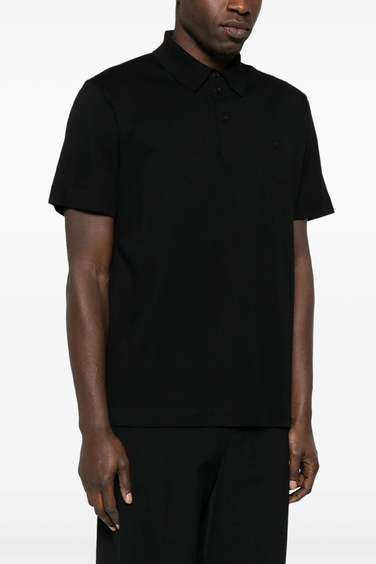 piqué cotton polo shirt