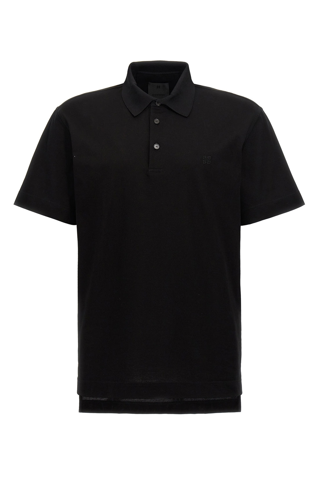 GIVENCHY L piqué cotton polo shirt