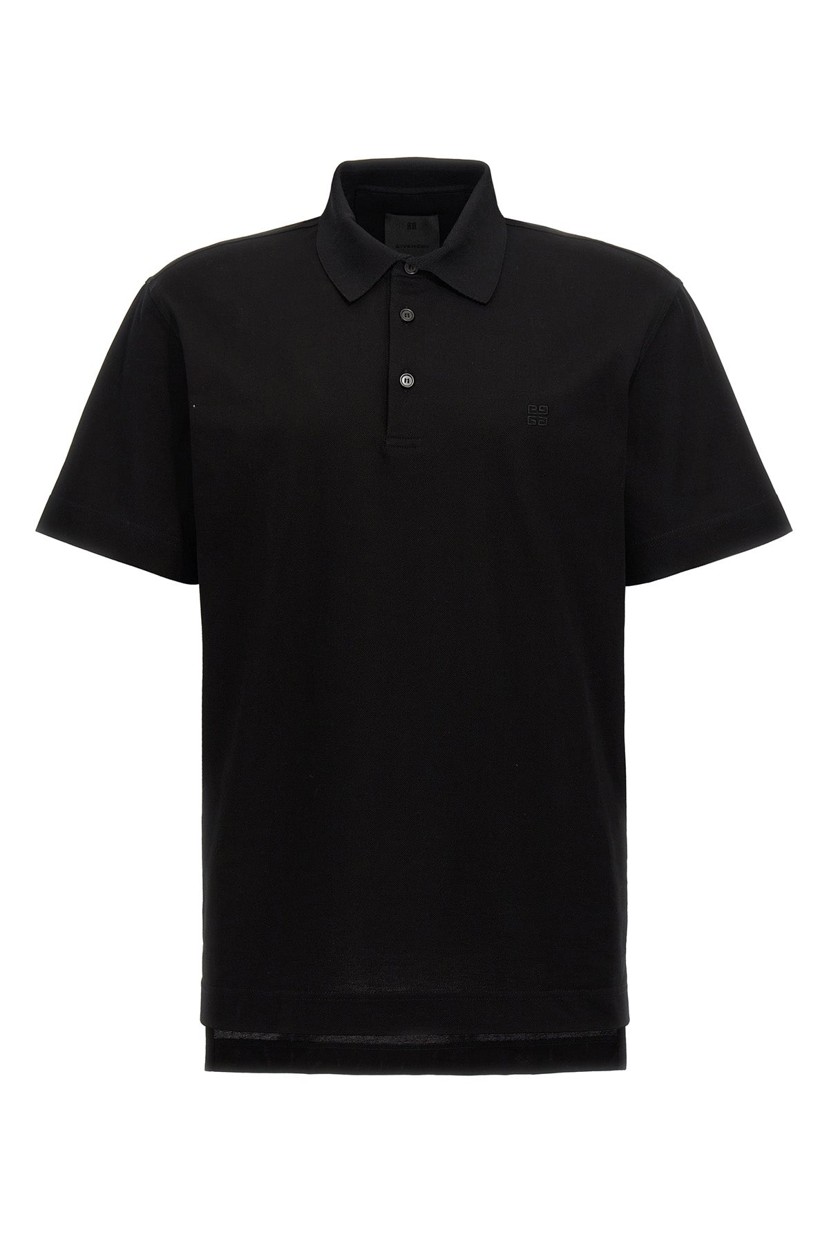 piqué cotton polo shirt