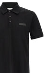 piqué cotton polo shirt