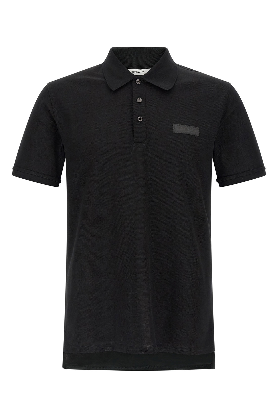 GIVENCHY L piqué cotton polo shirt