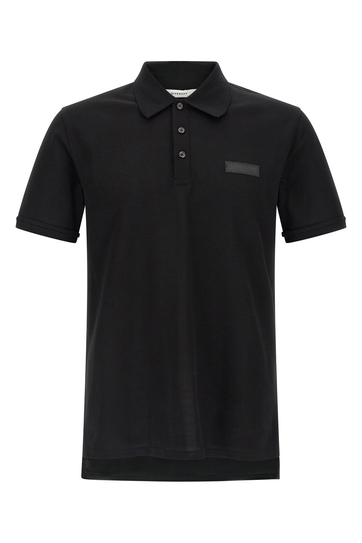 piqué cotton polo shirt