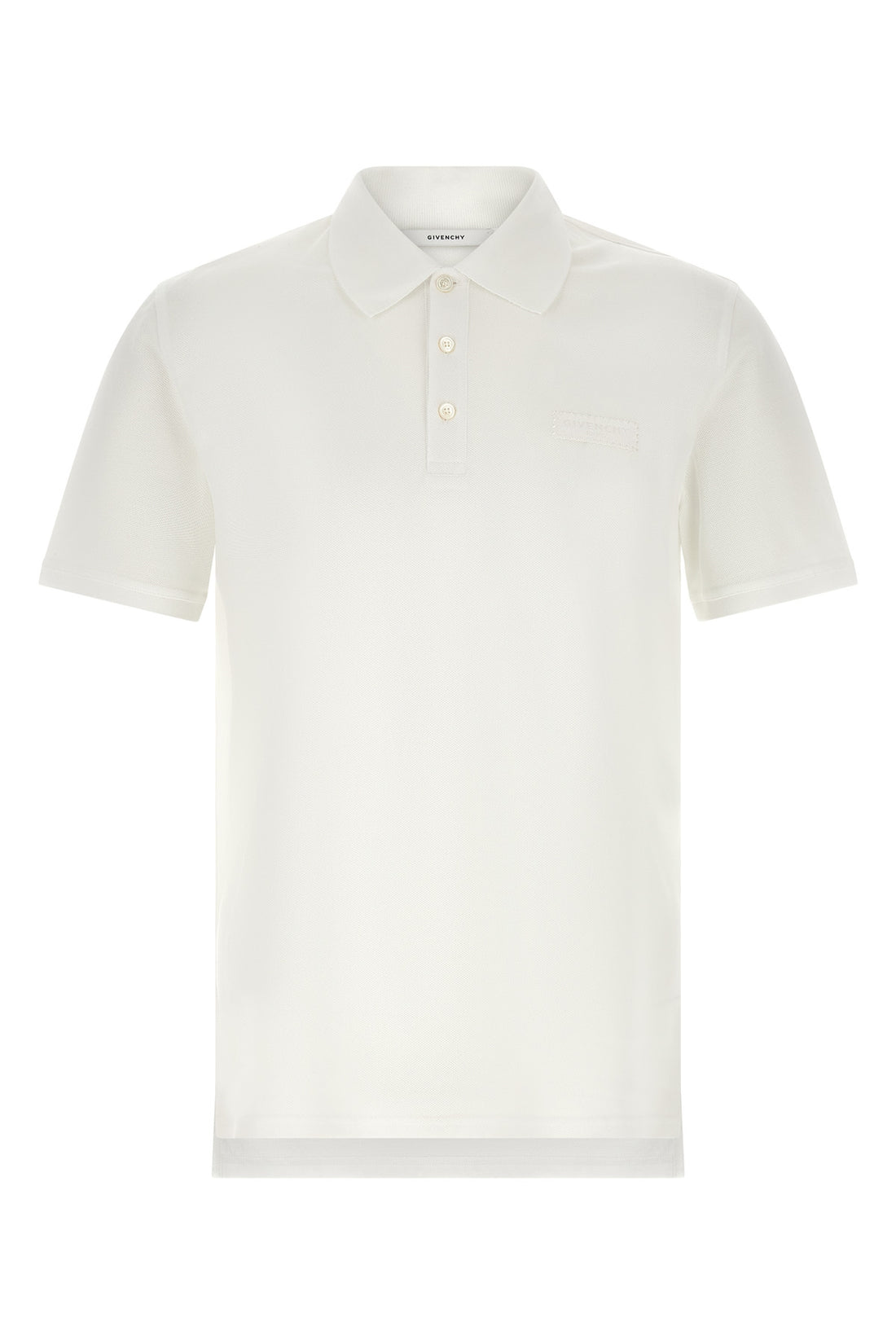 GIVENCHY L piqué cotton polo shirt