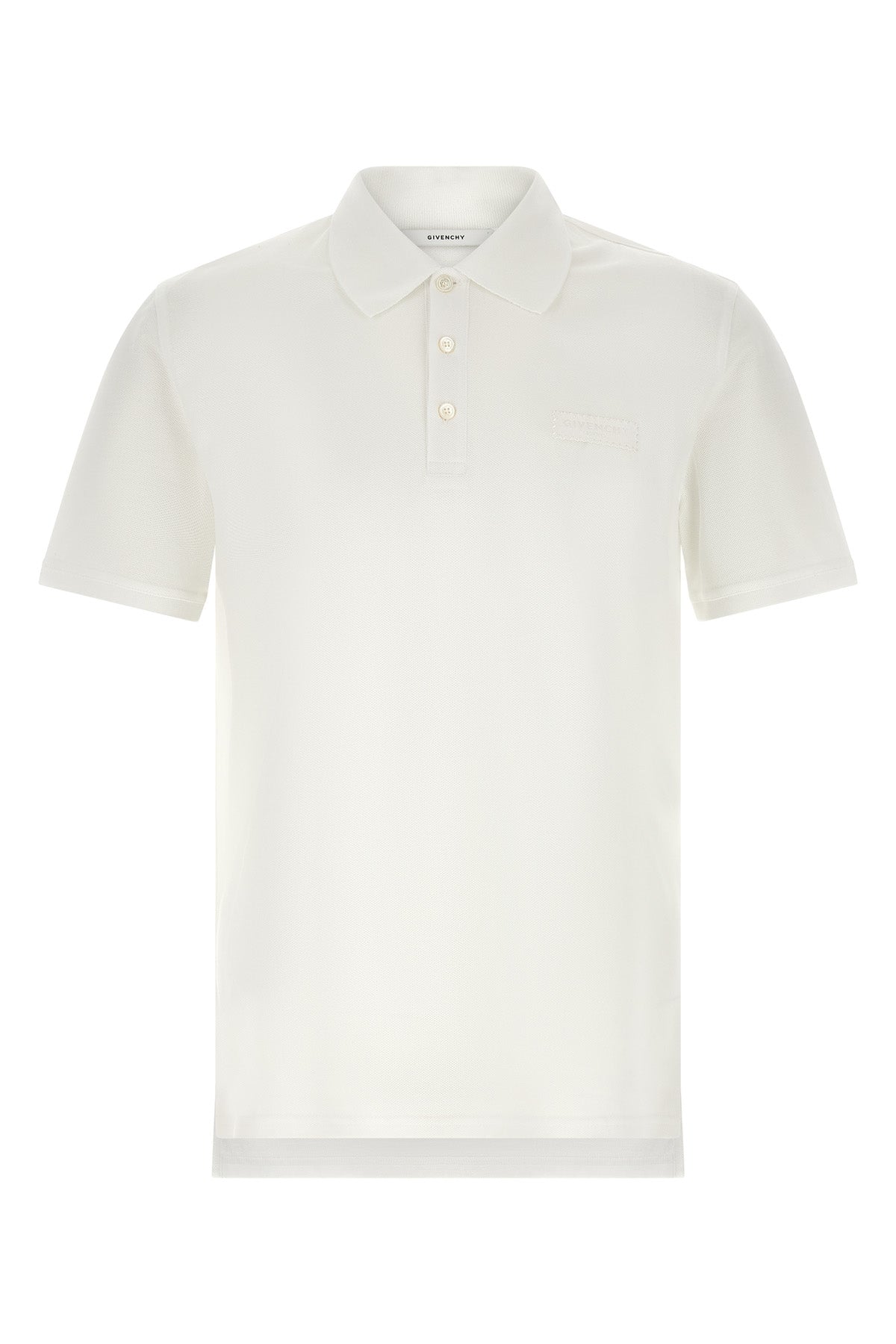 piqué cotton polo shirt