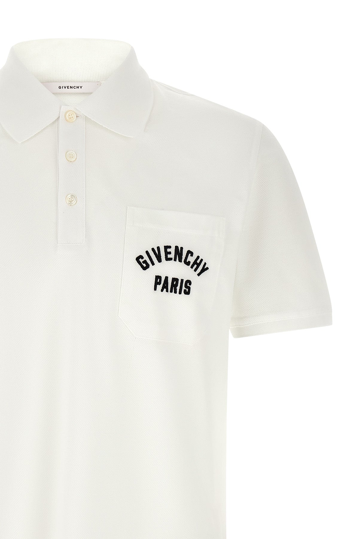 cotton piqué polo shirt