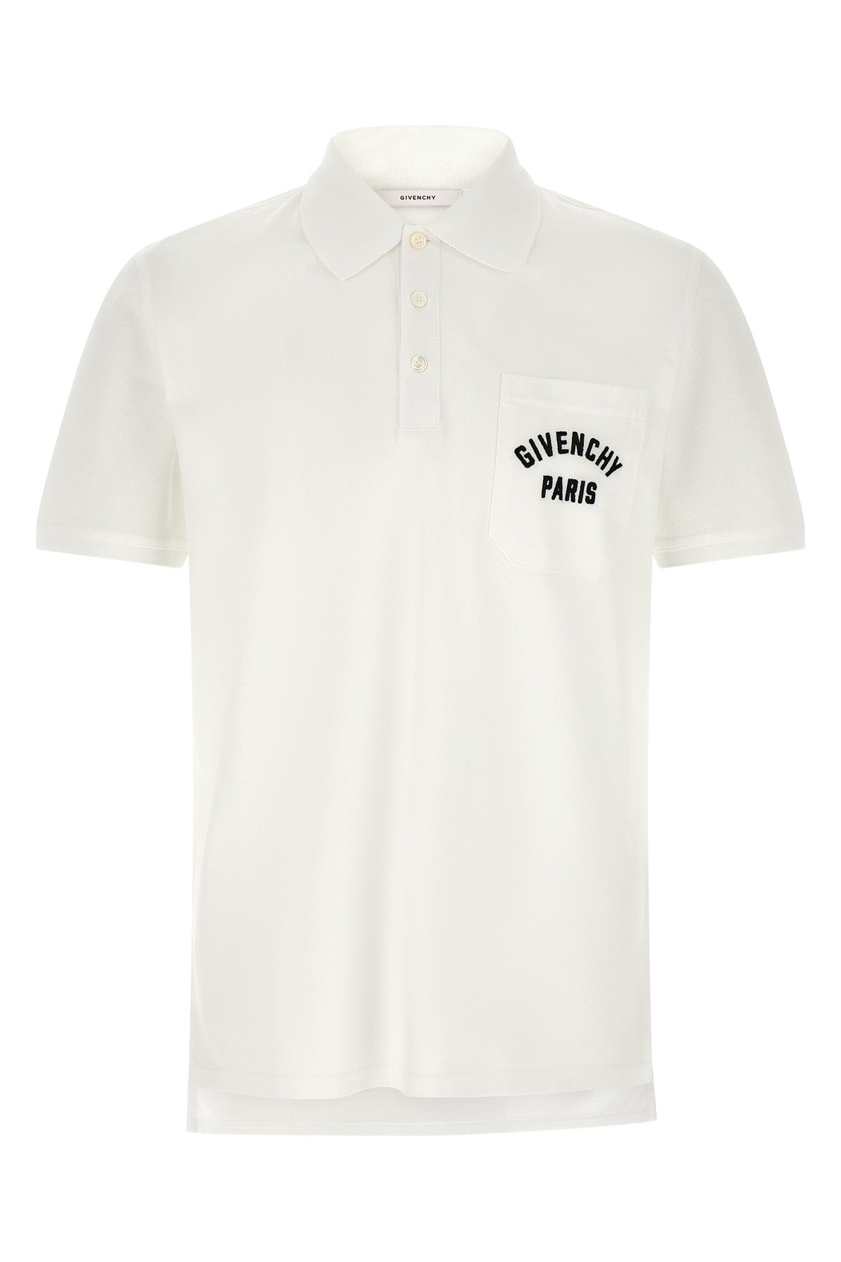 cotton piqué polo shirt